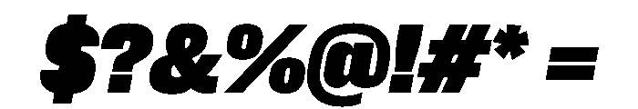 PPNeueCorp CompactHeavyItalic Instance Db81afaa Font OTHER CHARS