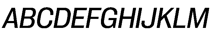PPNeueCorp CompactMediumItalic Instance 0abbc57c Font UPPERCASE