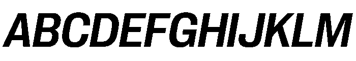 PPNeueCorp CompactSemiboldItalic Instance 5923c470 Font UPPERCASE