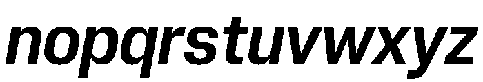 PPNeueCorp CompactSemiboldItalic Instance 5923c470 Font LOWERCASE