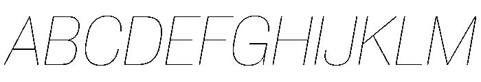 PPNeueCorp CompactThinItalic Instance 40fa76e5 Font UPPERCASE