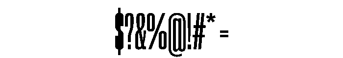 PPNeueCorp CompressedBold Instance Font OTHER CHARS