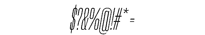 PPNeueCorp CompressedLightItalic Instance C5987511 Font OTHER CHARS