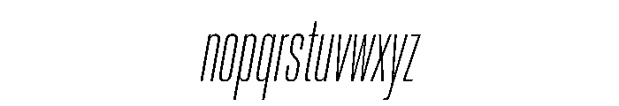 PPNeueCorp CompressedLightItalic Instance C5987511 Font LOWERCASE