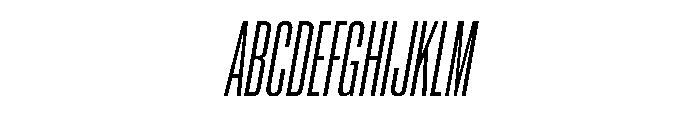 PPNeueCorp CompressedMediumItalic Instance F26a23b7 Font UPPERCASE