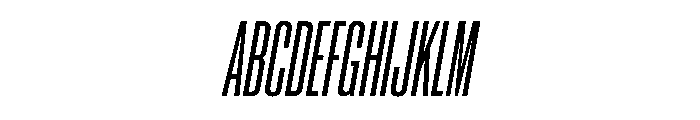 PPNeueCorp CompressedSemiboldItalic Instance 05a5ac69 Font UPPERCASE