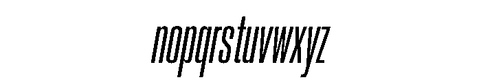 PPNeueCorp CompressedSemiboldItalic Instance 05a5ac69 Font LOWERCASE