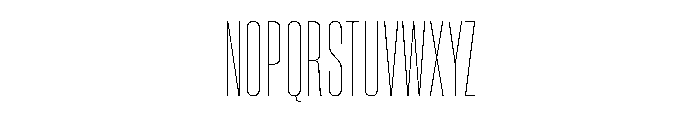 PPNeueCorp CompressedThin Instance Font UPPERCASE