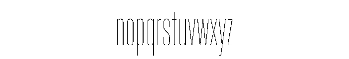 PPNeueCorp CompressedThin Instance Font LOWERCASE