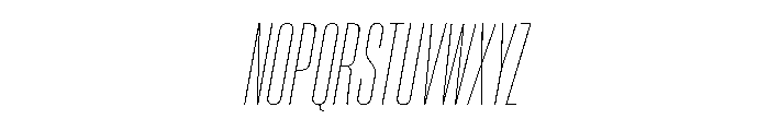 PPNeueCorp CompressedThinItalic Instance Fa23491e Font UPPERCASE