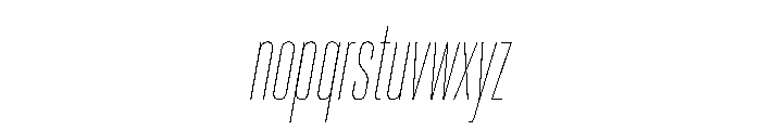 PPNeueCorp CompressedThinItalic Instance Fa23491e Font LOWERCASE