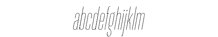 PPNeueCorp CompressedThinItalic Instance FONT
