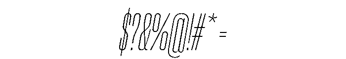 PPNeueCorp CompressedUltralightItalic Instance Cbeac341 Font OTHER CHARS
