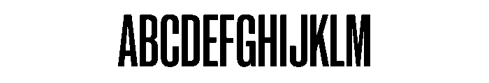 PPNeueCorp CondensedBold Instance Font UPPERCASE