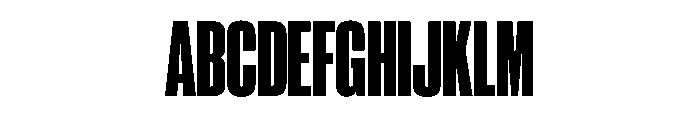 PPNeueCorp CondensedHeavy Instance Font UPPERCASE