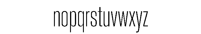 PPNeueCorp CondensedLight Instance 5313bc13 Font LOWERCASE