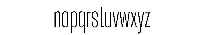 PPNeueCorp CondensedLight Instance Font LOWERCASE