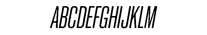 PPNeueCorp CondensedMediumItalic Instance Eb43a942 Font UPPERCASE