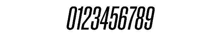 PPNeueCorp CondensedSemiboldItalic Instance A2048084 Font OTHER CHARS