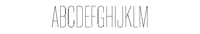 PPNeueCorp CondensedThin Instance Font UPPERCASE