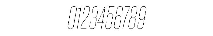 PPNeueCorp CondensedThinItalic Instance Font OTHER CHARS