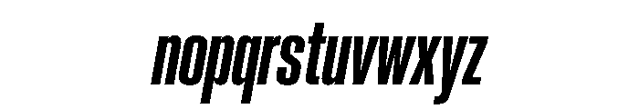 PPNeueCorp CondensedUltraboldItalic Instance 451f760e Font LOWERCASE