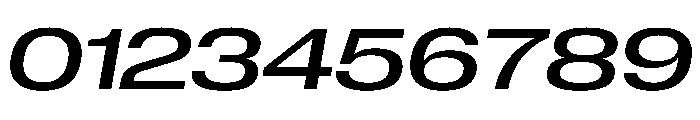 PPNeueCorp ExtendedMediumItalic Instance Font OTHER CHARS