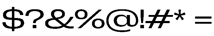 PPNeueCorp ExtendedRegular Instance 1b85bf7b Font OTHER CHARS