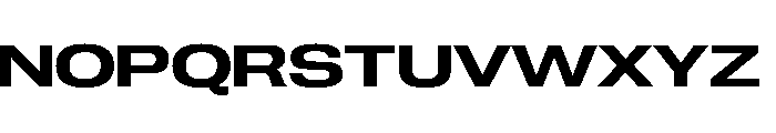 PPNeueCorp ExtendedSemibold Instance Font UPPERCASE