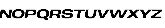 PPNeueCorp ExtendedSemiboldItalic Instance D7ac3693 Font UPPERCASE
