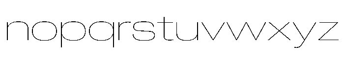 PPNeueCorp ExtendedThin Instance 5022bda0 Font LOWERCASE