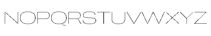 PPNeueCorp ExtendedThin Instance Font UPPERCASE