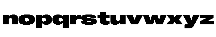 PPNeueCorp ExtendedUltrabold Instance 589556a6 Font LOWERCASE