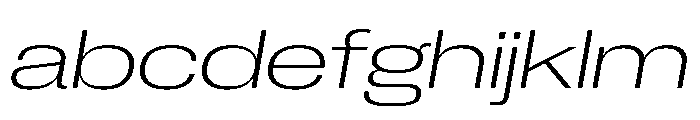 PPNeueCorp ExtendedUltralightItalic Instance C786b5e2 FONT