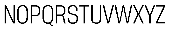 PPNeueCorp NarrowLight Instance Font UPPERCASE