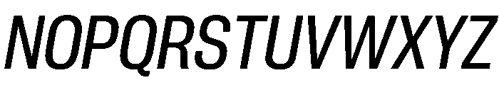 PPNeueCorp NarrowMediumItalic Instance 2c05f309 Font UPPERCASE