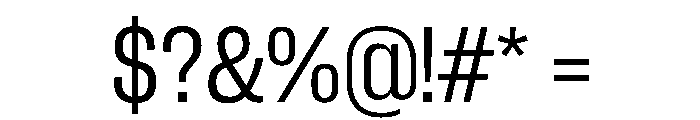 PPNeueCorp NarrowRegular Instance Font OTHER CHARS