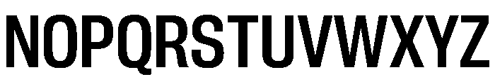 PPNeueCorp NarrowSemibold Instance Font UPPERCASE