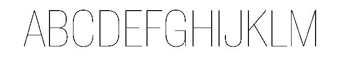PPNeueCorp NarrowThin Instance 2fc014d7 Font UPPERCASE