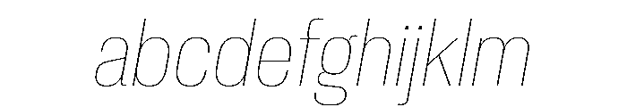 PPNeueCorp NarrowThinItalic Instance FONT