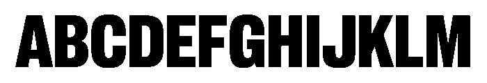 PPNeueCorp NarrowUltrabold Instance Font UPPERCASE