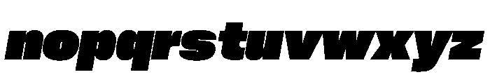 PPNeueCorp NormalBlackItalic Instance Font LOWERCASE