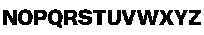 PPNeueCorp NormalBold Instance Font UPPERCASE