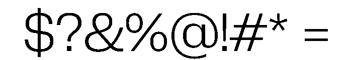 PPNeueCorp NormalLight Instance Font OTHER CHARS