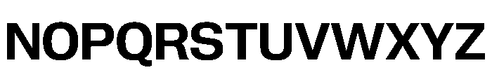 PPNeueCorp NormalSemibold Instance Font UPPERCASE