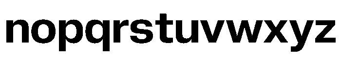 PPNeueCorp NormalSemibold Instance Font LOWERCASE