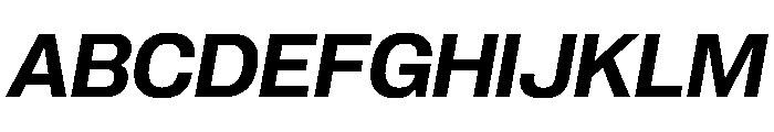 PPNeueCorp NormalSemiboldItalic Instance D0f97eec Font UPPERCASE