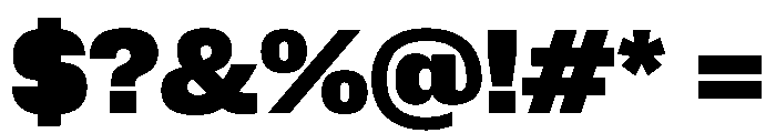 PPNeueCorp NormalUltrabold Instance Font OTHER CHARS