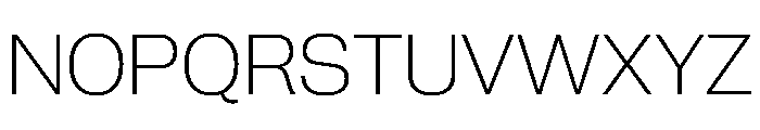 PPNeueCorp NormalUltralight Instance Font UPPERCASE