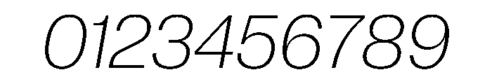 PPNeueCorp NormalUltralightItalic Instance 058480bf Font OTHER CHARS